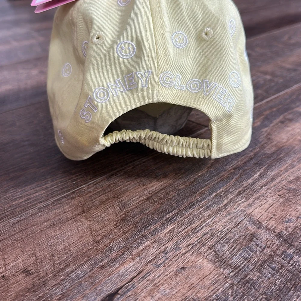 Stoney Clover Yellow Smiley Face Baseball Cap